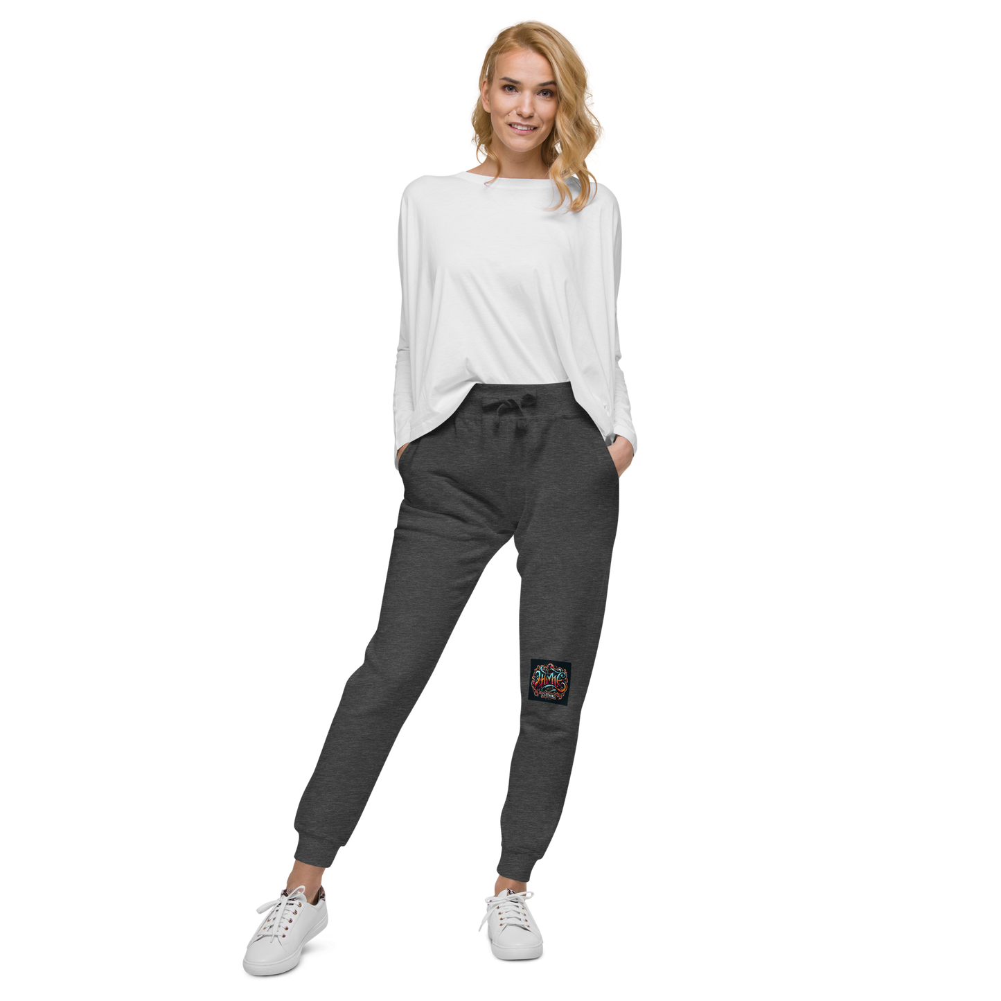 Branded Avery Collection Unisex fleece sweatpants