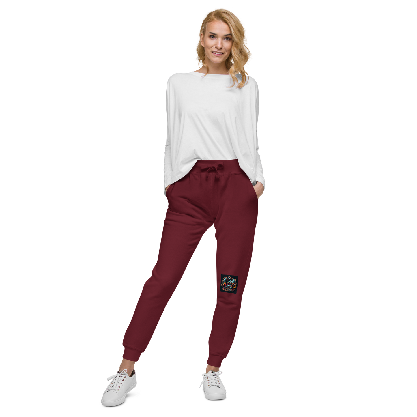 Branded Avery Collection Unisex fleece sweatpants