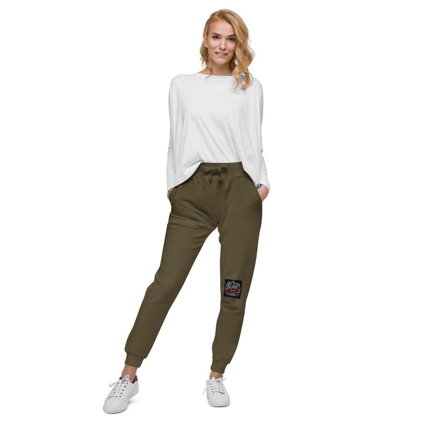 Branded Avery Collection Unisex fleece sweatpants