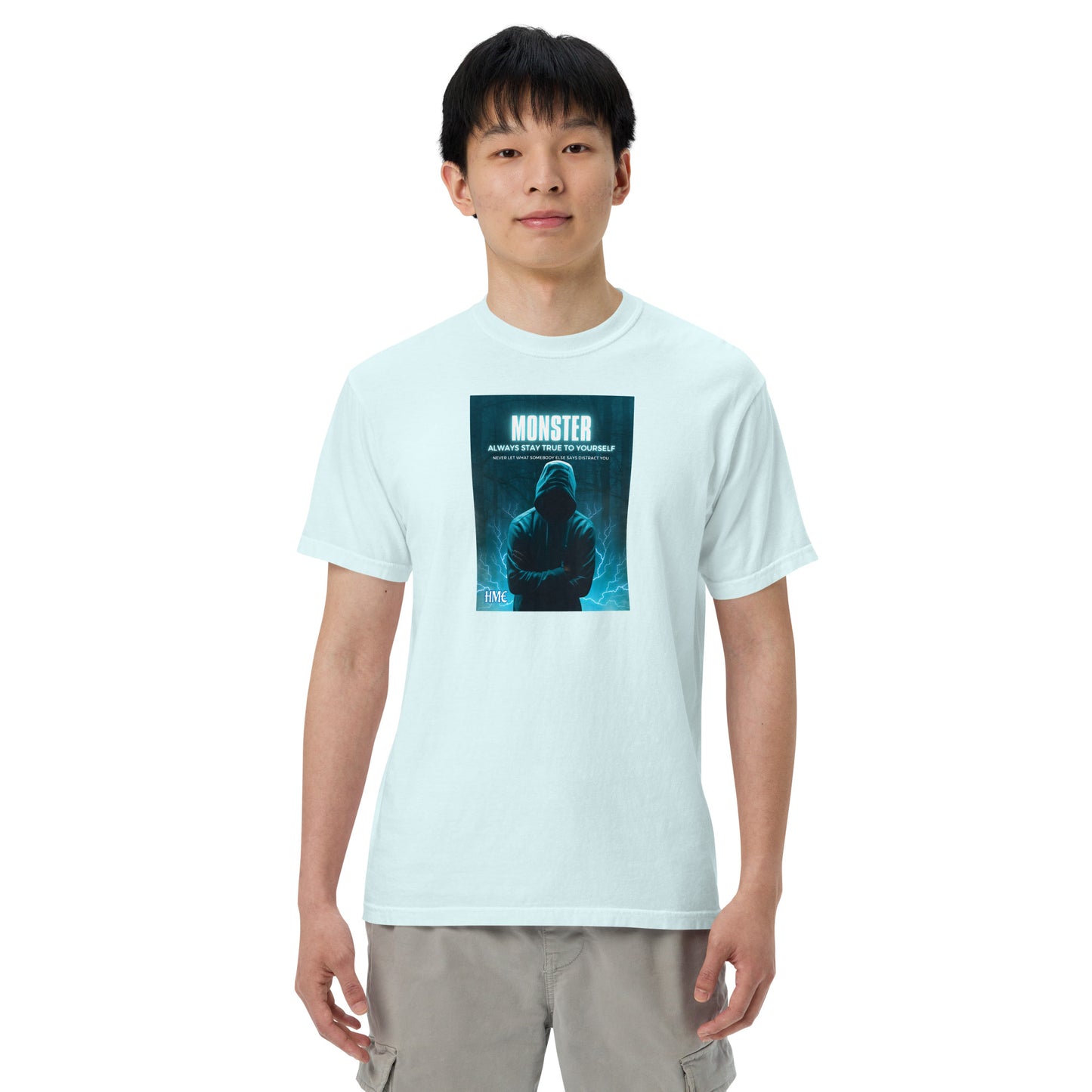 The Motivation Collection Monster Unisex garment-dyed heavyweight t-shirt
