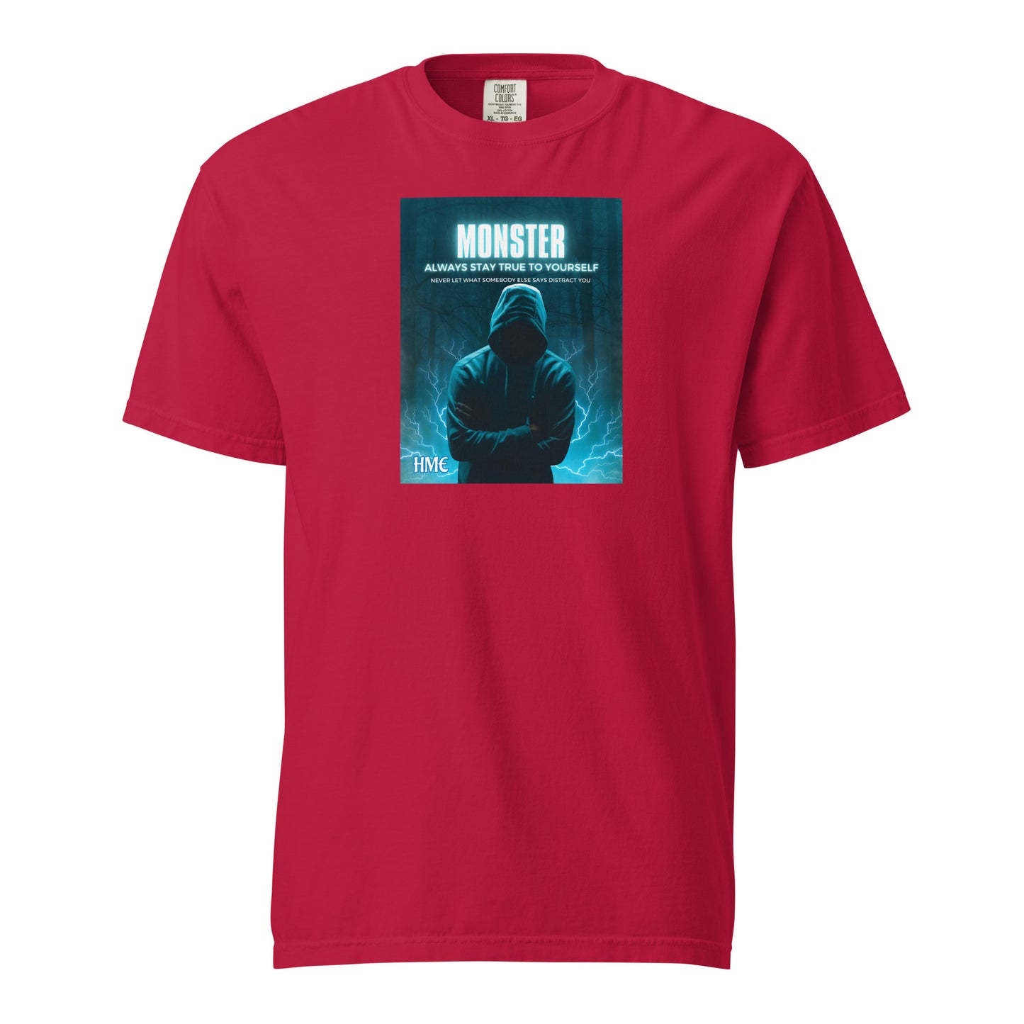 The Motivation Collection Monster Unisex garment-dyed heavyweight t-shirt