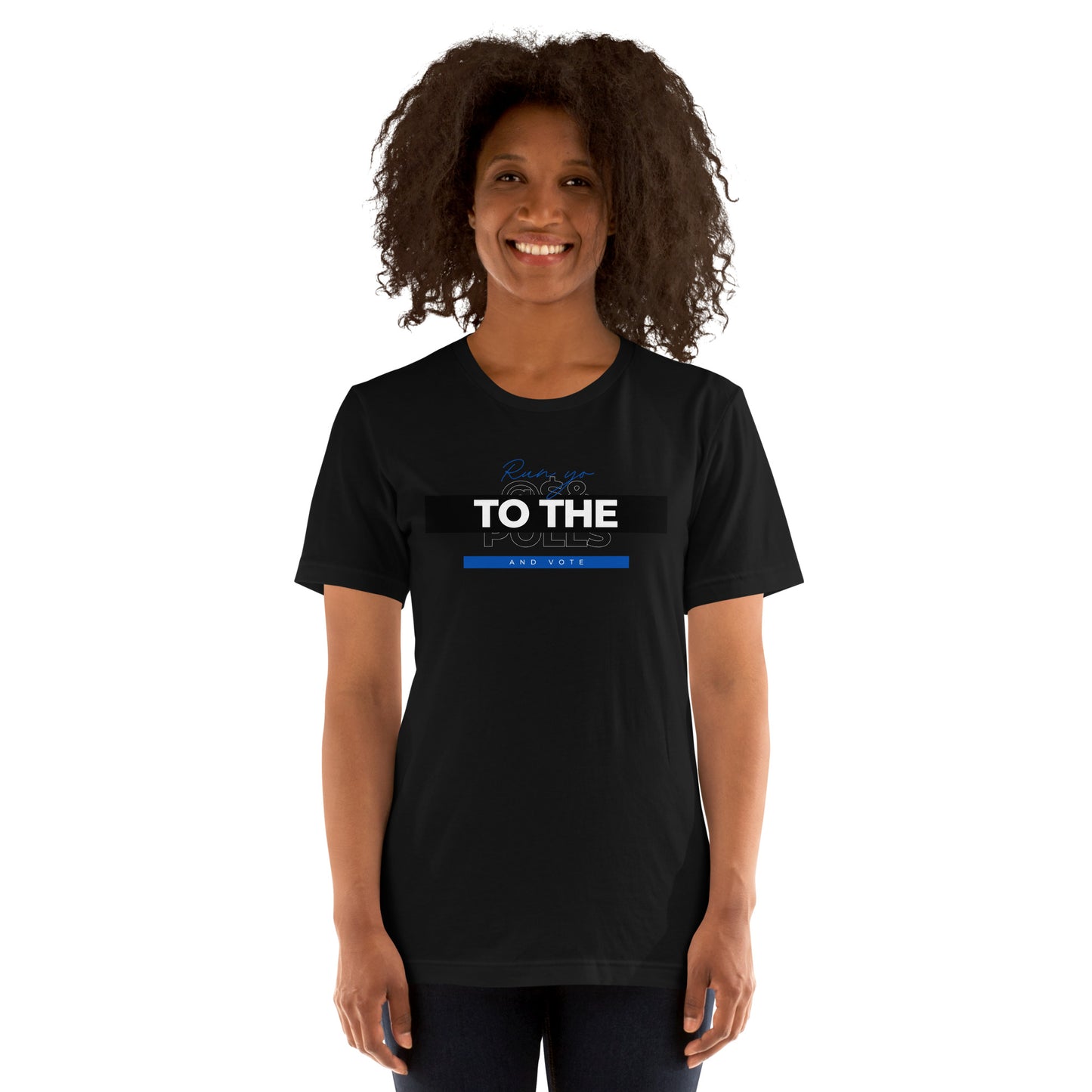 HME Vote Unisex t-shirt Blue