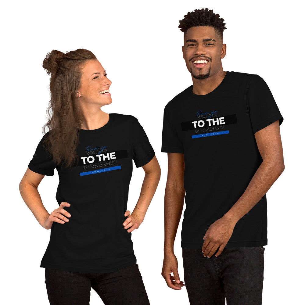 HME Vote Unisex t-shirt Blue