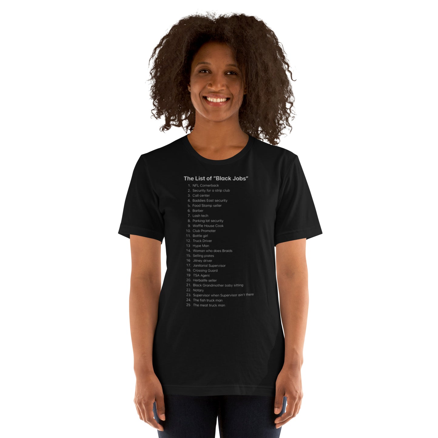 HME Black Jobs Unisex t-shirt
