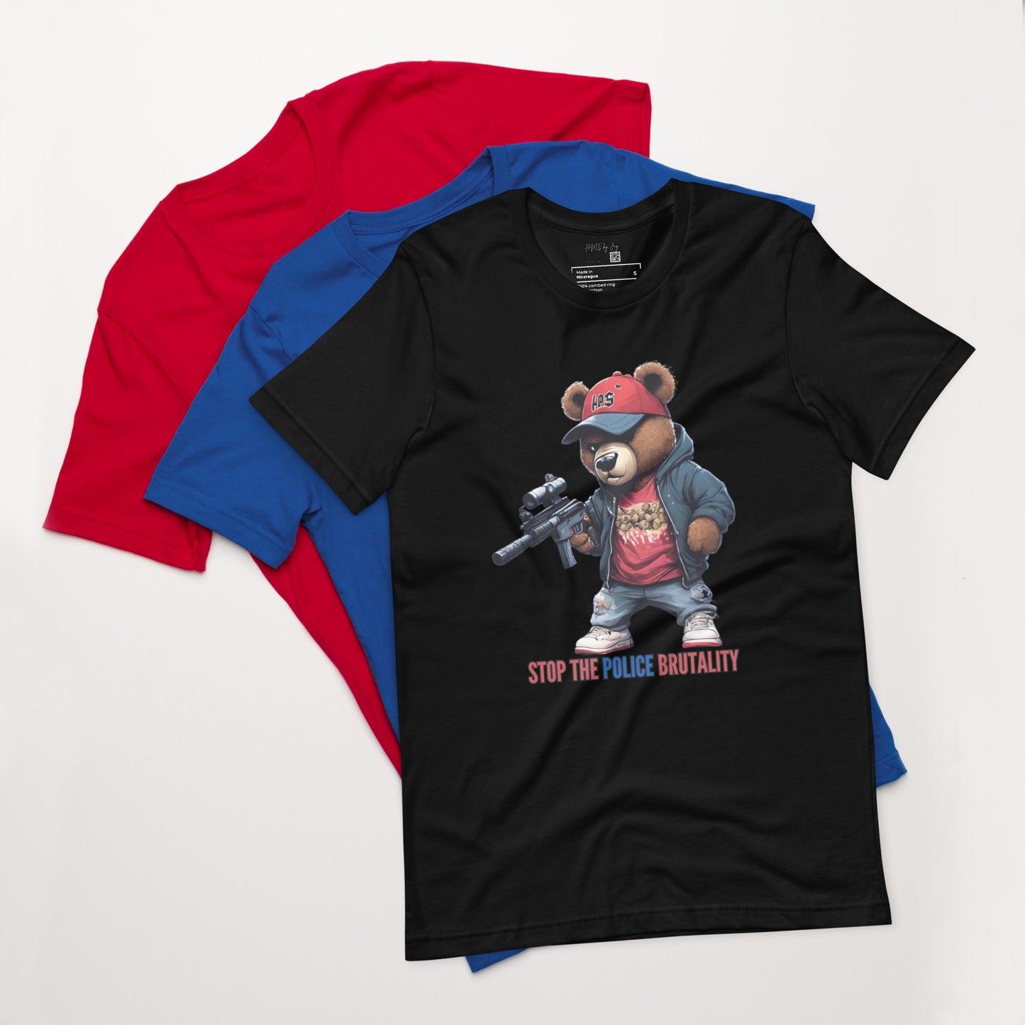 The Motivation Collection Stop Police Brutality Unisex t-shirt