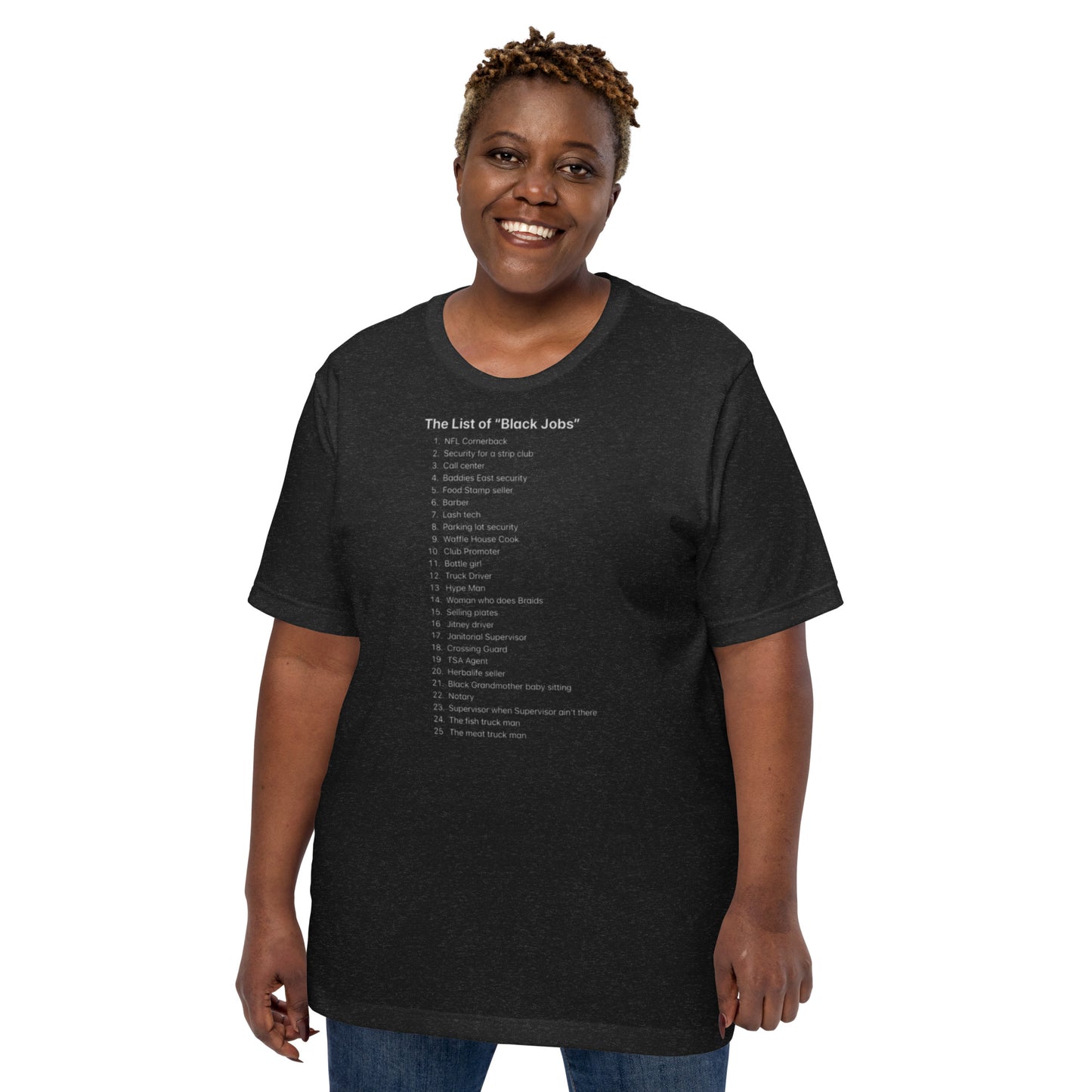 HME Black Jobs Unisex t-shirt