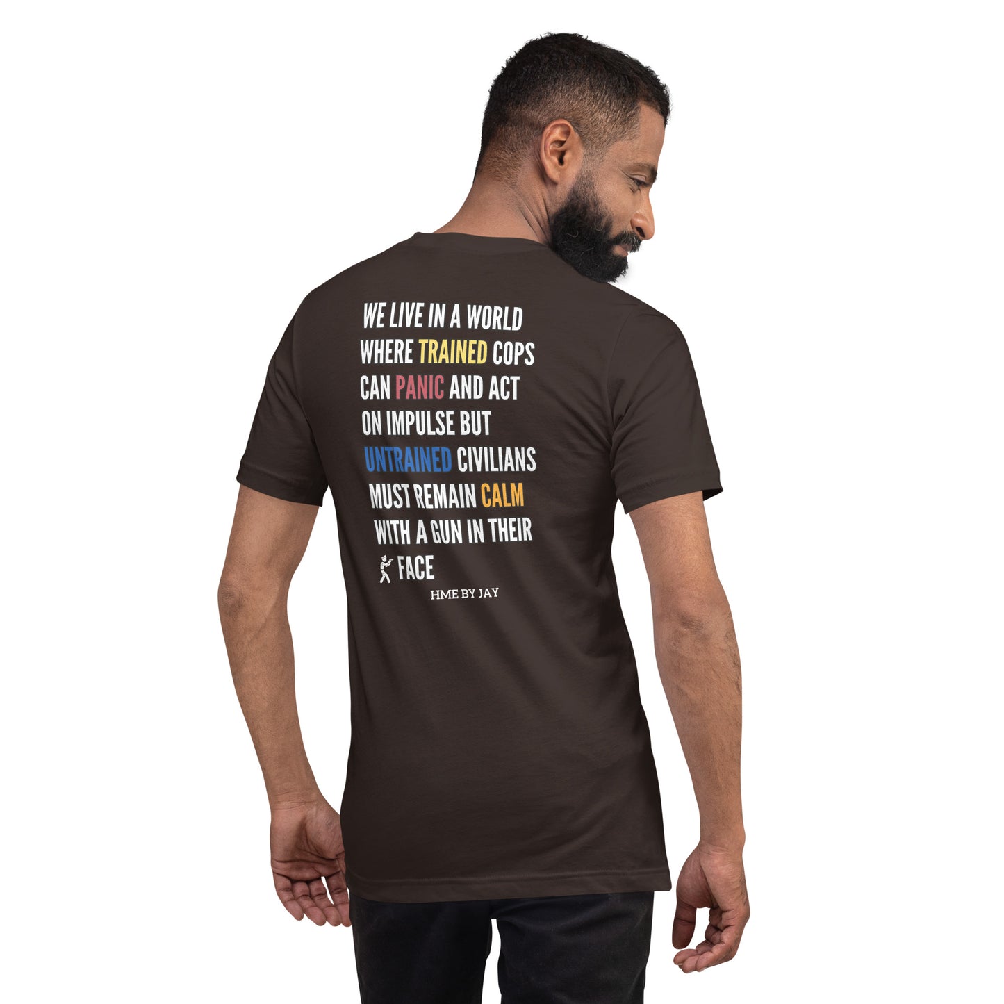The Motivation Collection Stop Police Brutality Unisex t-shirt