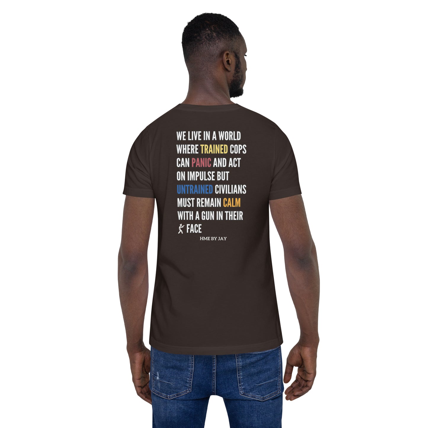 The Motivation Collection Stop Police Brutality Unisex t-shirt