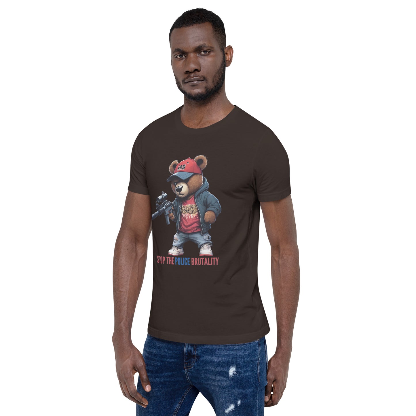 The Motivation Collection Stop Police Brutality Unisex t-shirt