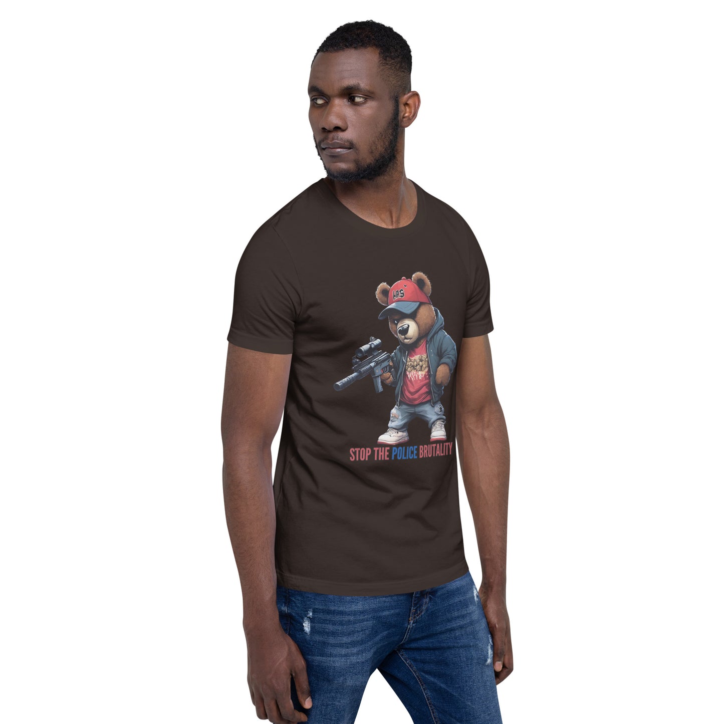 The Motivation Collection Stop Police Brutality Unisex t-shirt