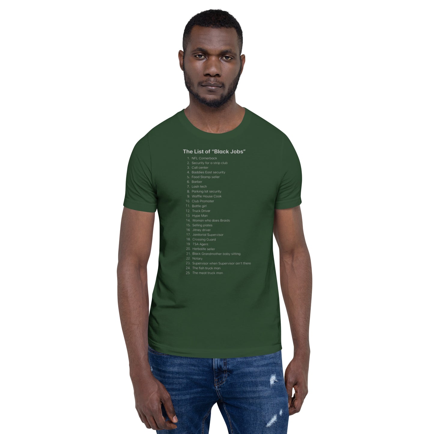HME Black Jobs Unisex t-shirt
