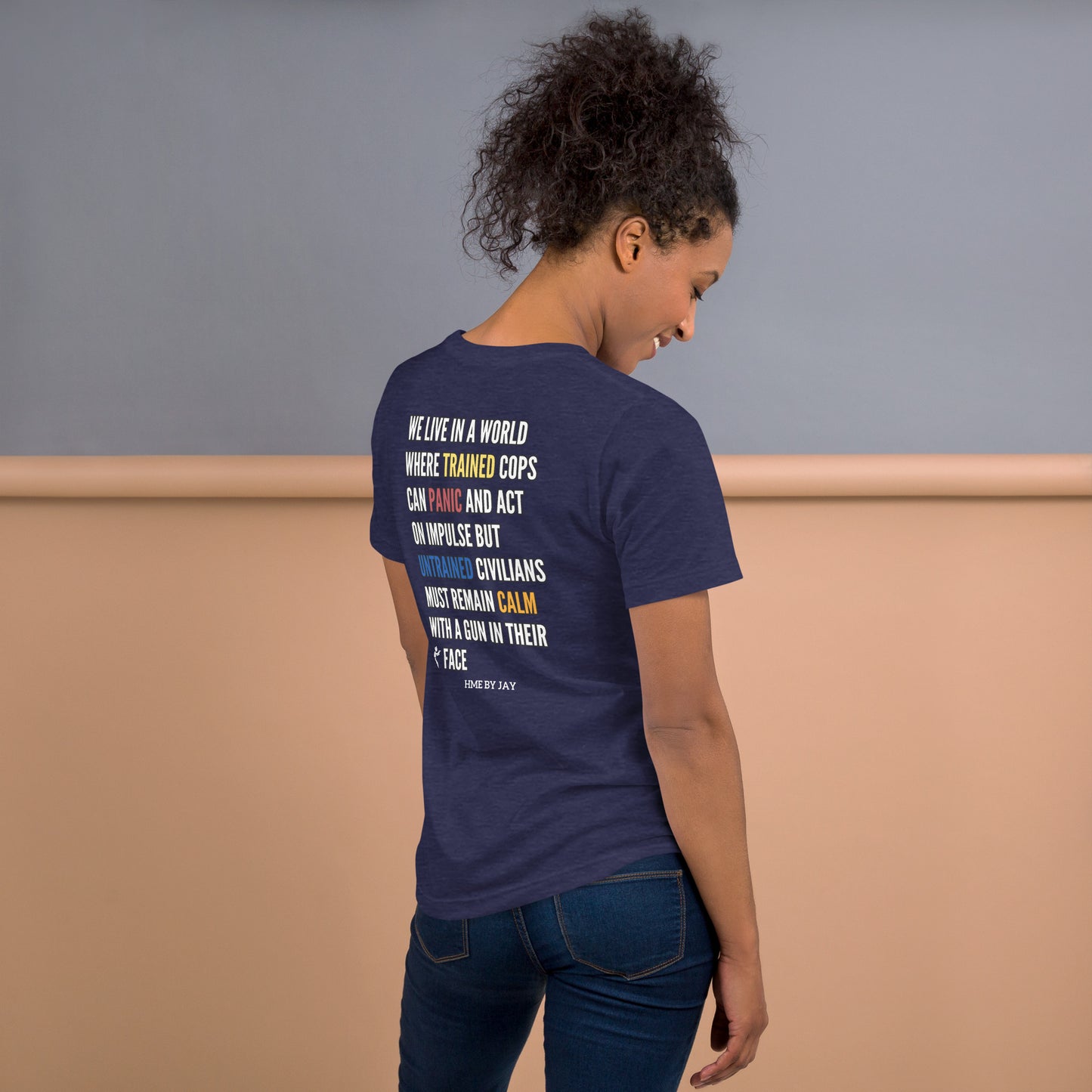 The Motivation Collection Stop Police Brutality Unisex t-shirt