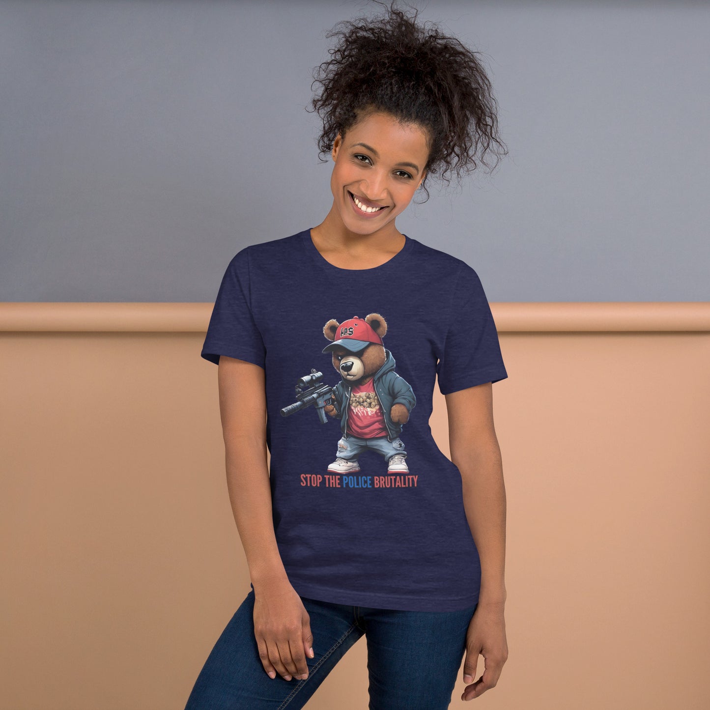The Motivation Collection Stop Police Brutality Unisex t-shirt