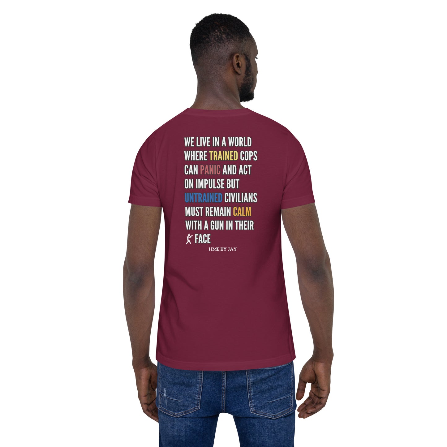The Motivation Collection Stop Police Brutality Unisex t-shirt