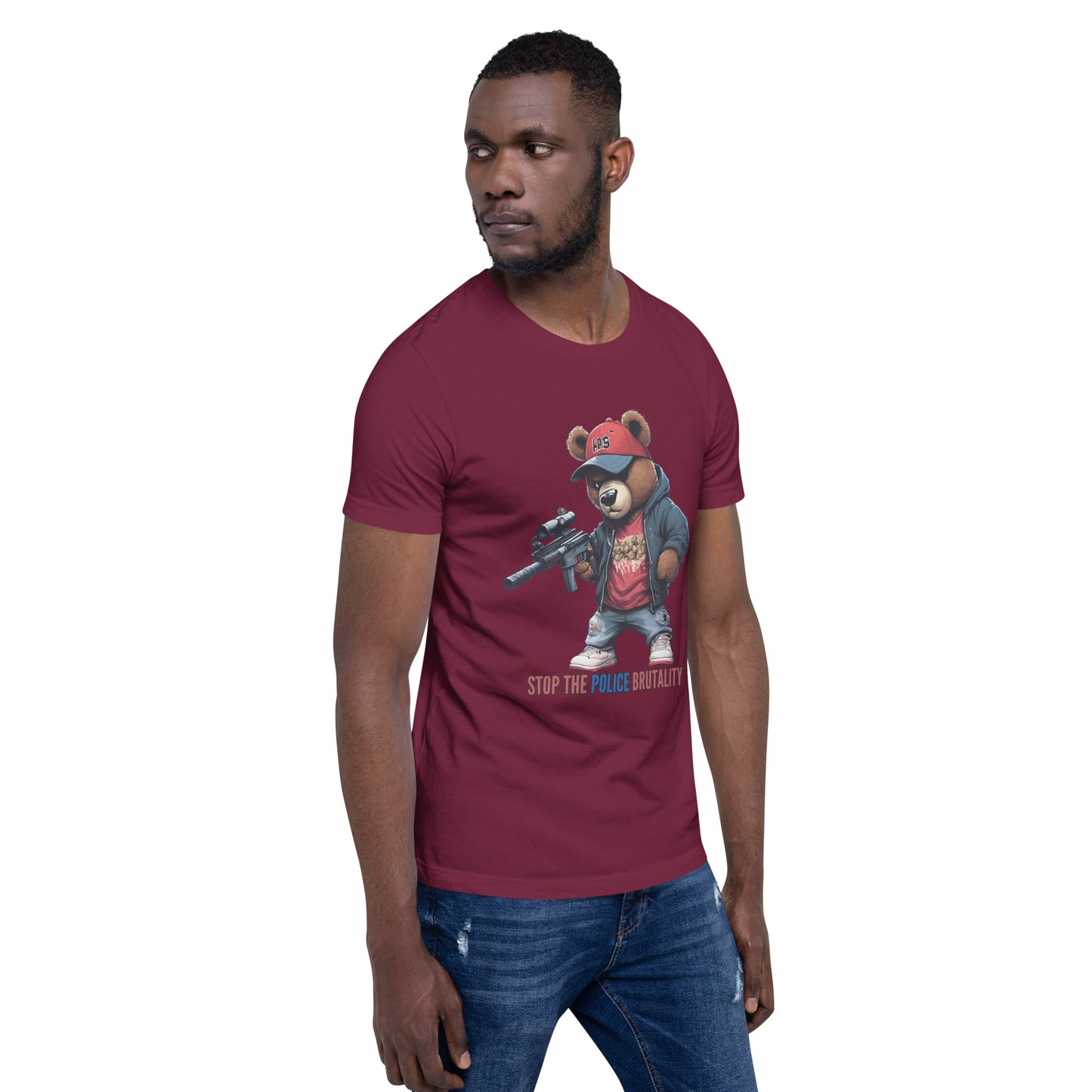 The Motivation Collection Stop Police Brutality Unisex t-shirt