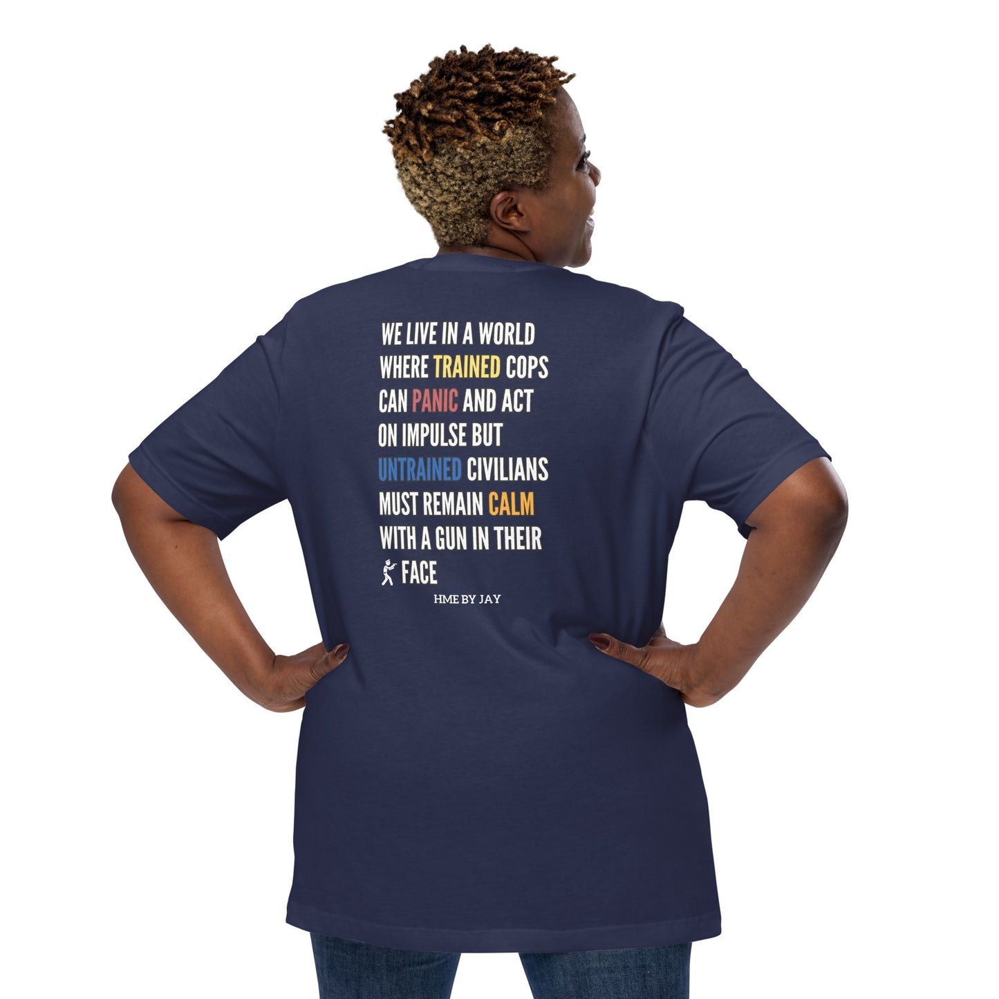 The Motivation Collection Stop Police Brutality Unisex t-shirt