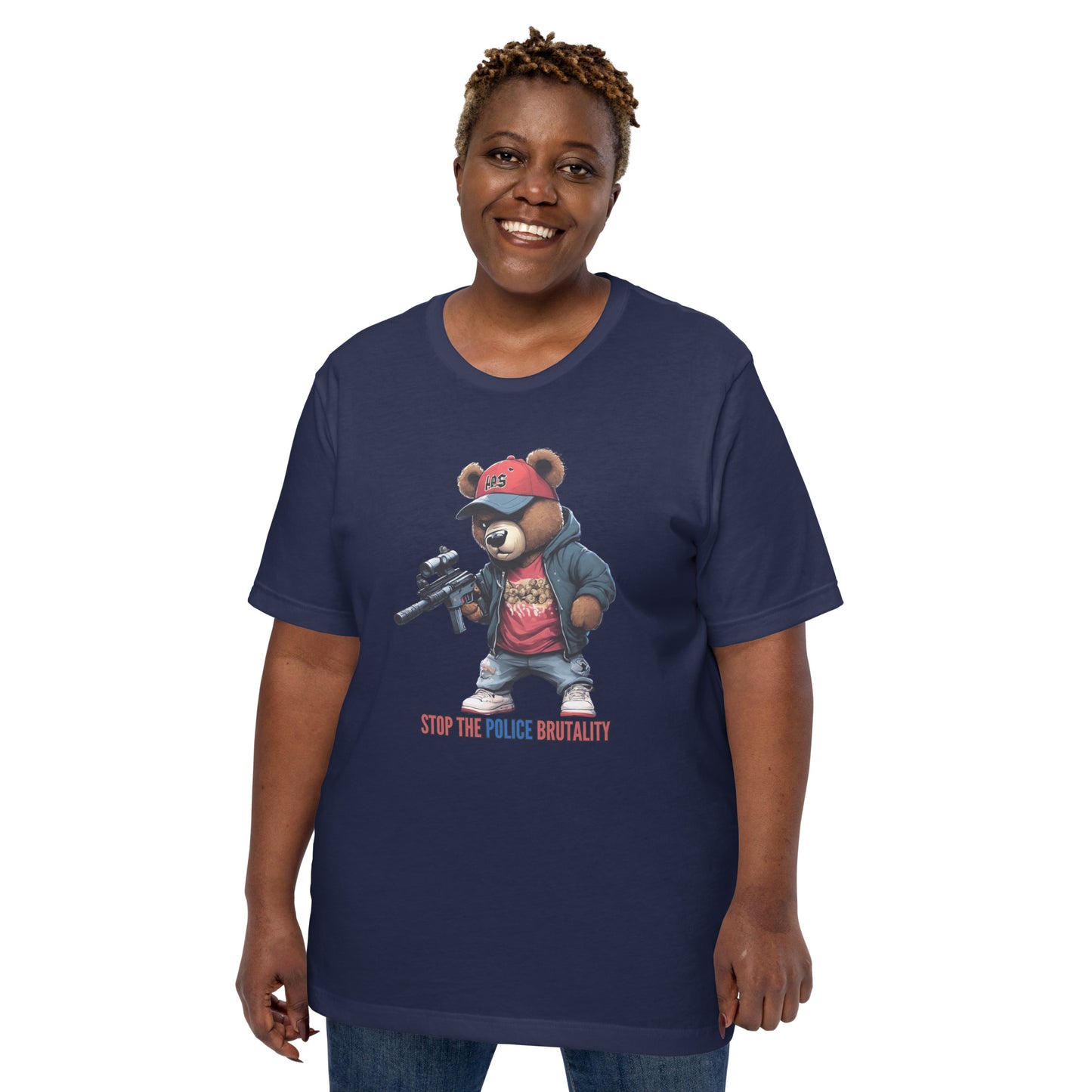 The Motivation Collection Stop Police Brutality Unisex t-shirt