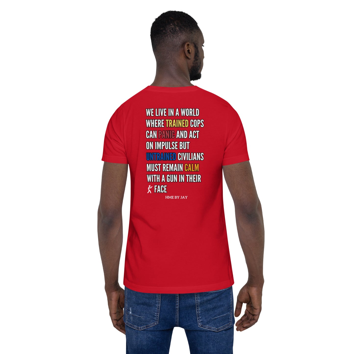 The Motivation Collection Stop Police Brutality Unisex t-shirt