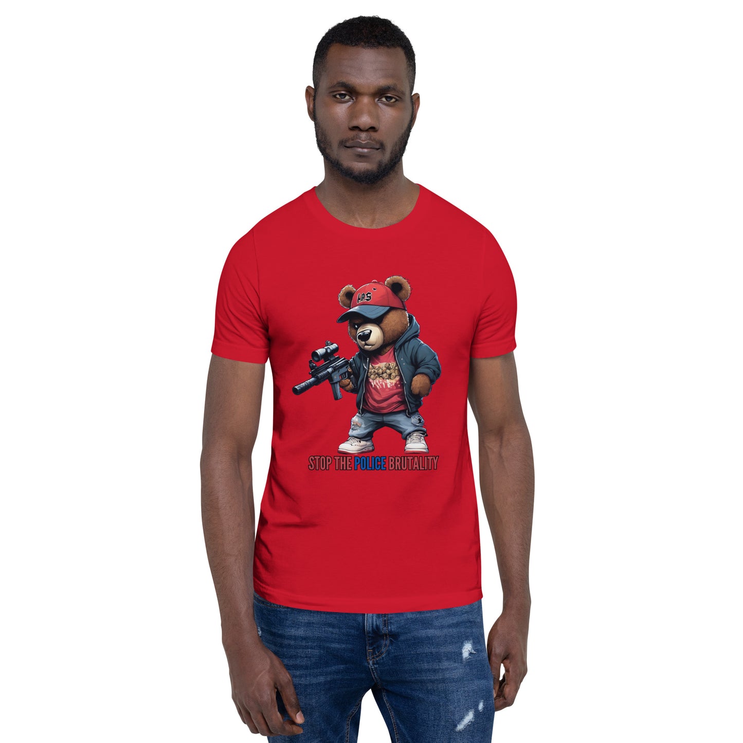 The Motivation Collection Stop Police Brutality Unisex t-shirt