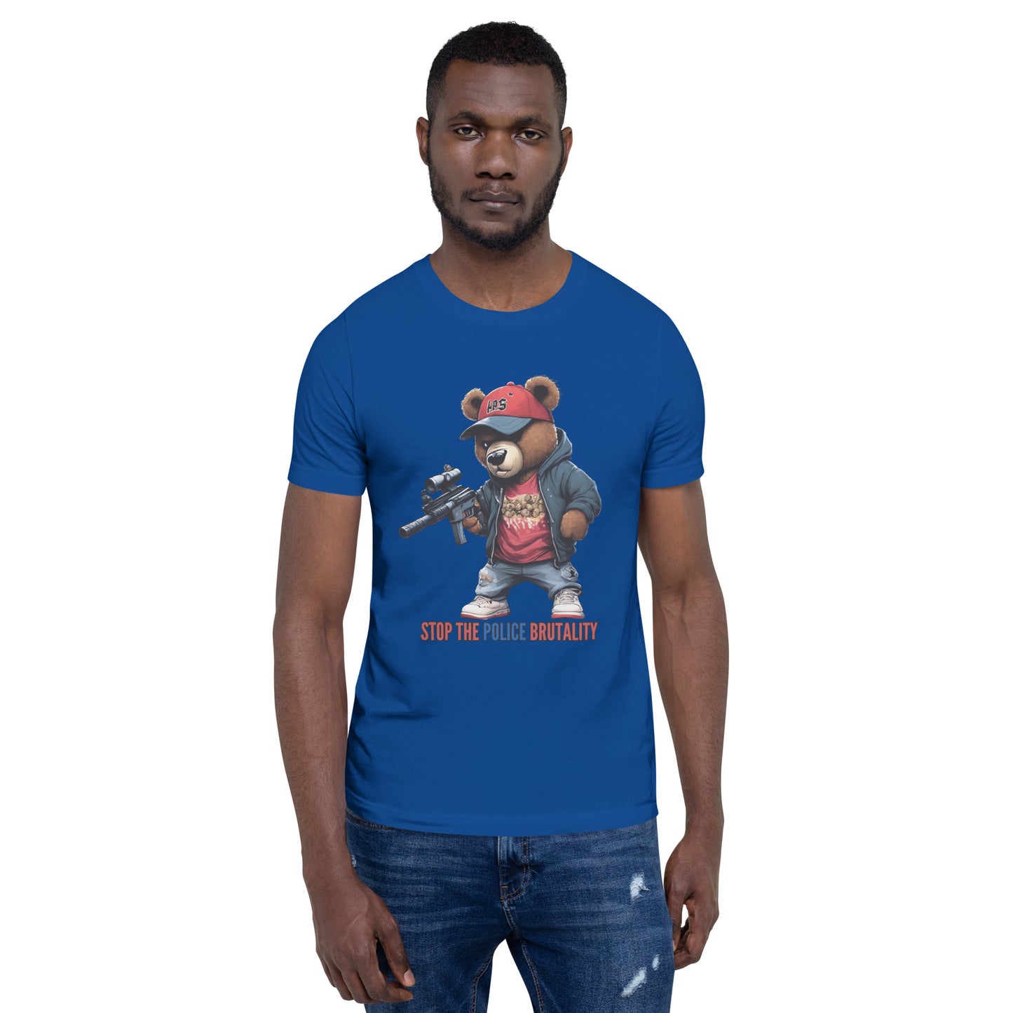 The Motivation Collection Stop Police Brutality Unisex t-shirt