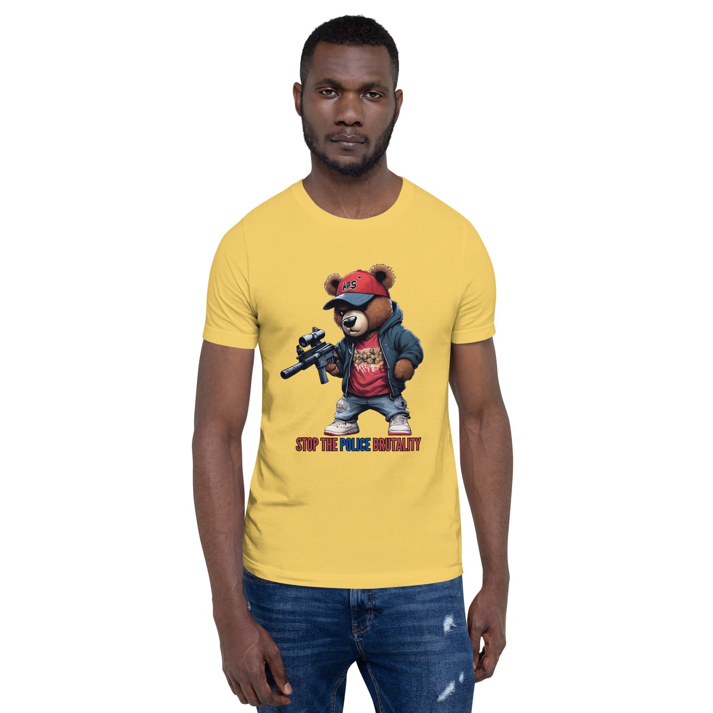 The Motivation Collection Stop Police Brutality Unisex t-shirt