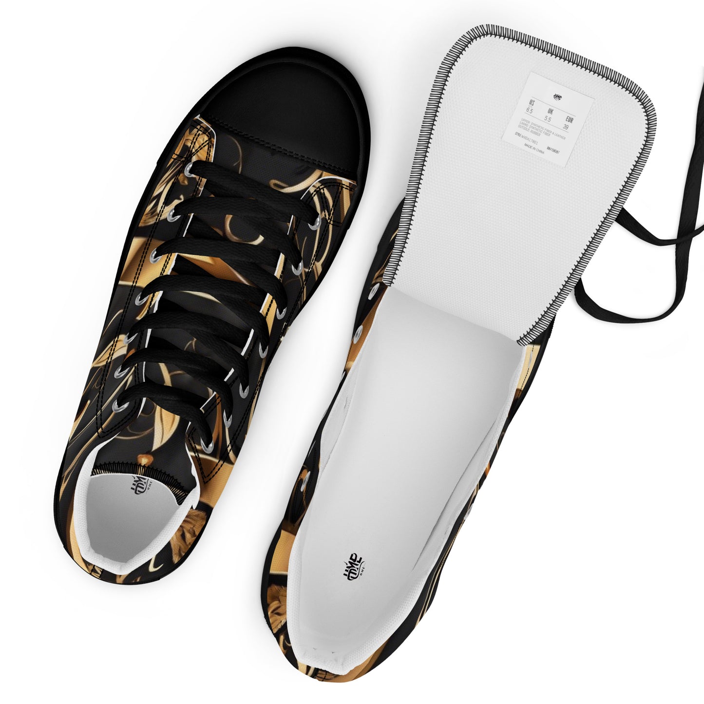 The Lou Collection Women’s high top canvas shoes