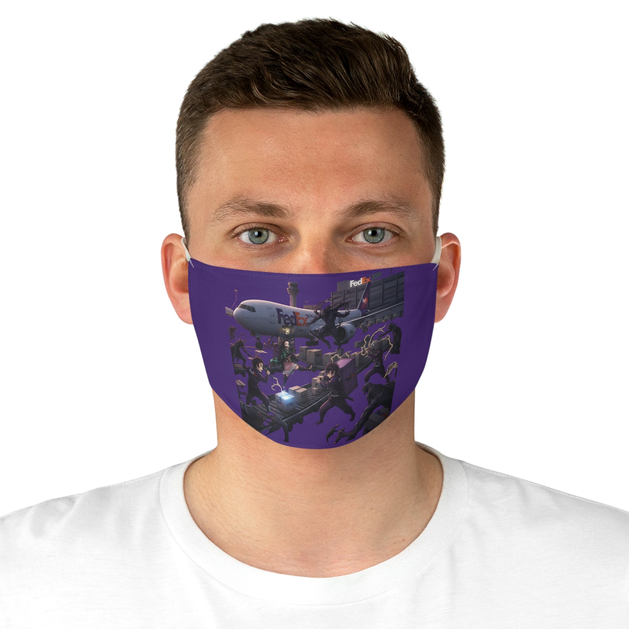 Face Mask - Demon Slayer Anime FedEx Design