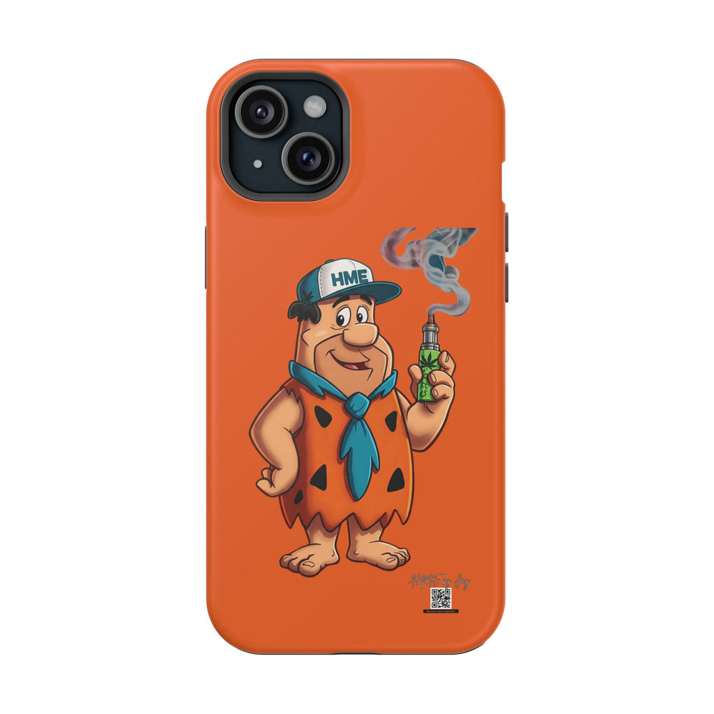 Phone Case - 420 Fred Flintstone with his THC Vape Pen Design