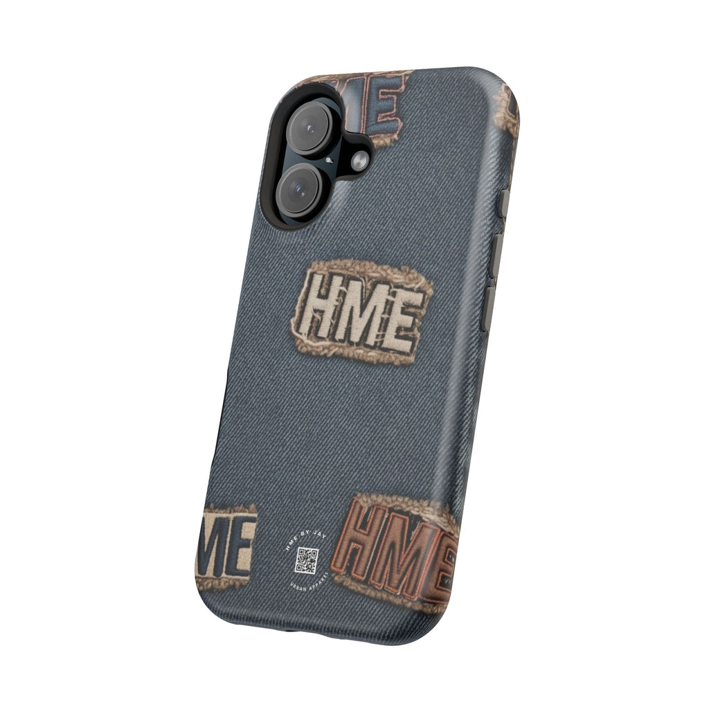Denim HME Magnetic Impact-Resistant Case