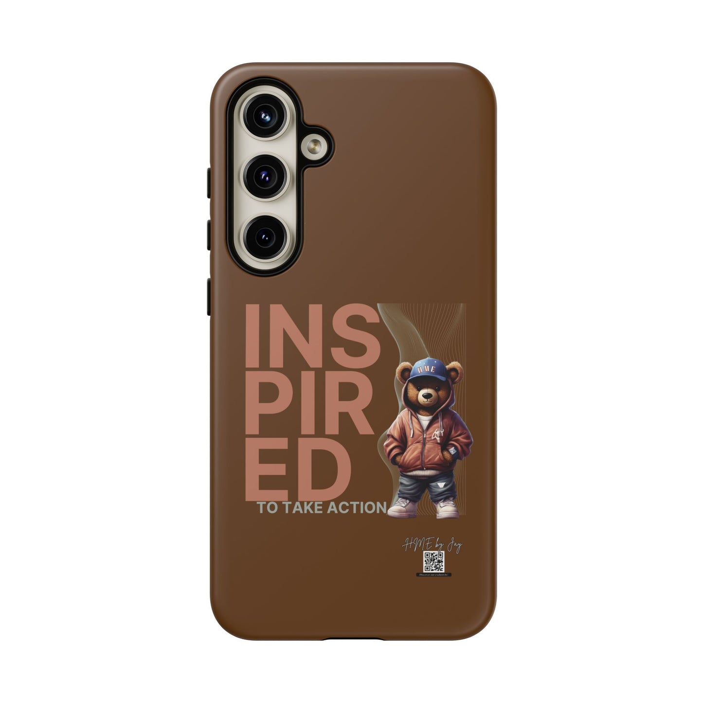 Phone Case - HME Bear Logo, Inspired to take action