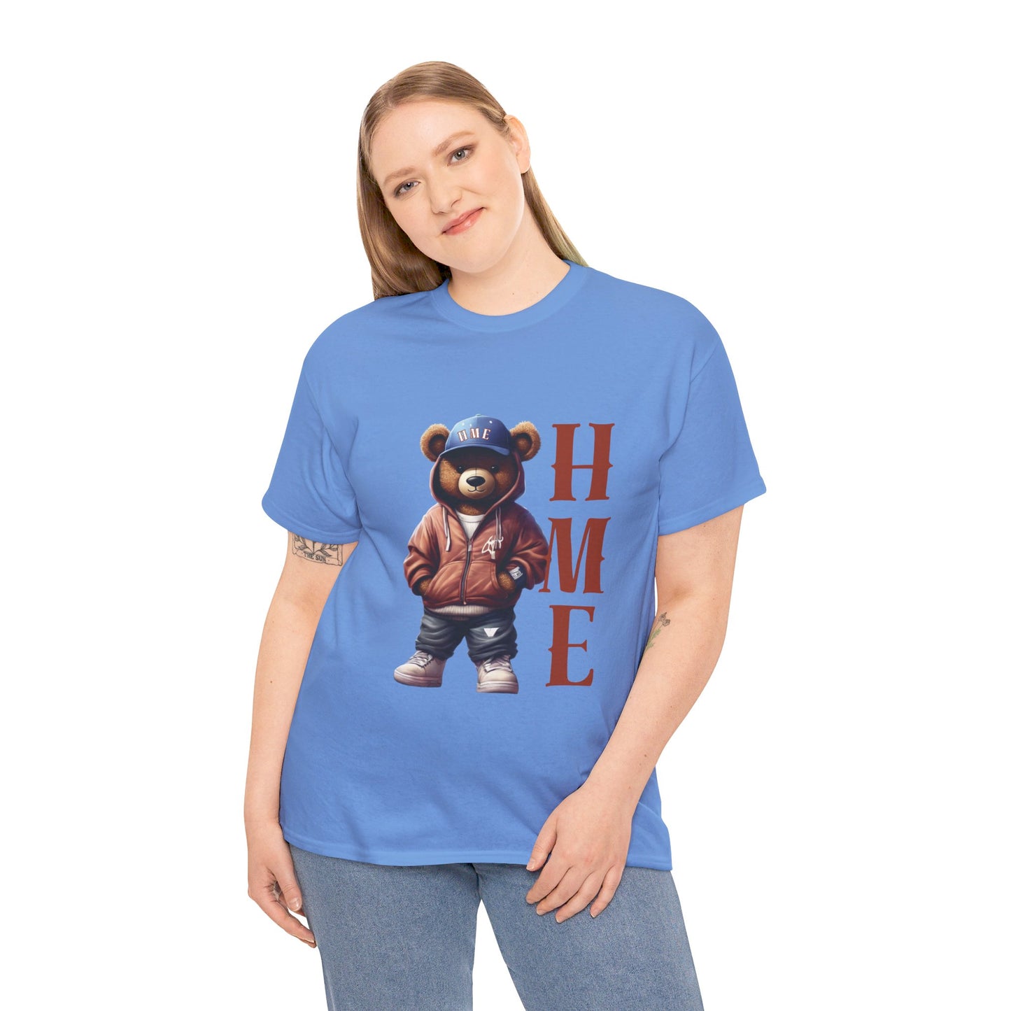 HME Bear Logo Collection Unisex Heavy Cotton Tee