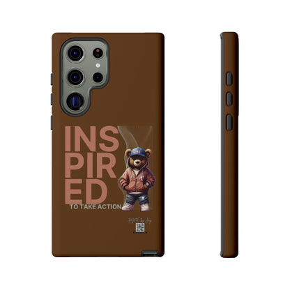 Phone Case - HME Bear Logo, Inspired to take action