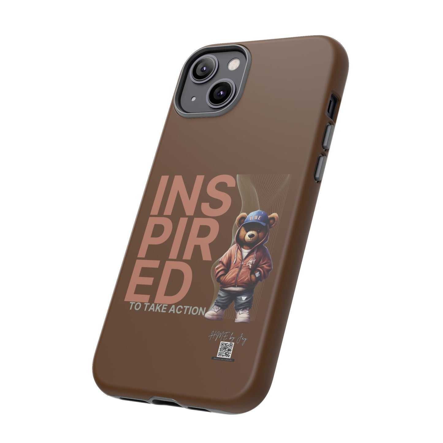 Phone Case - HME Bear Logo, Inspired to take action