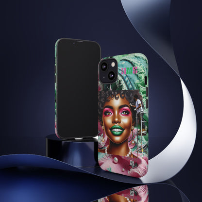 Phone Case - Ahnye's Melanin Collection Devine 9, AKA creation of beauty