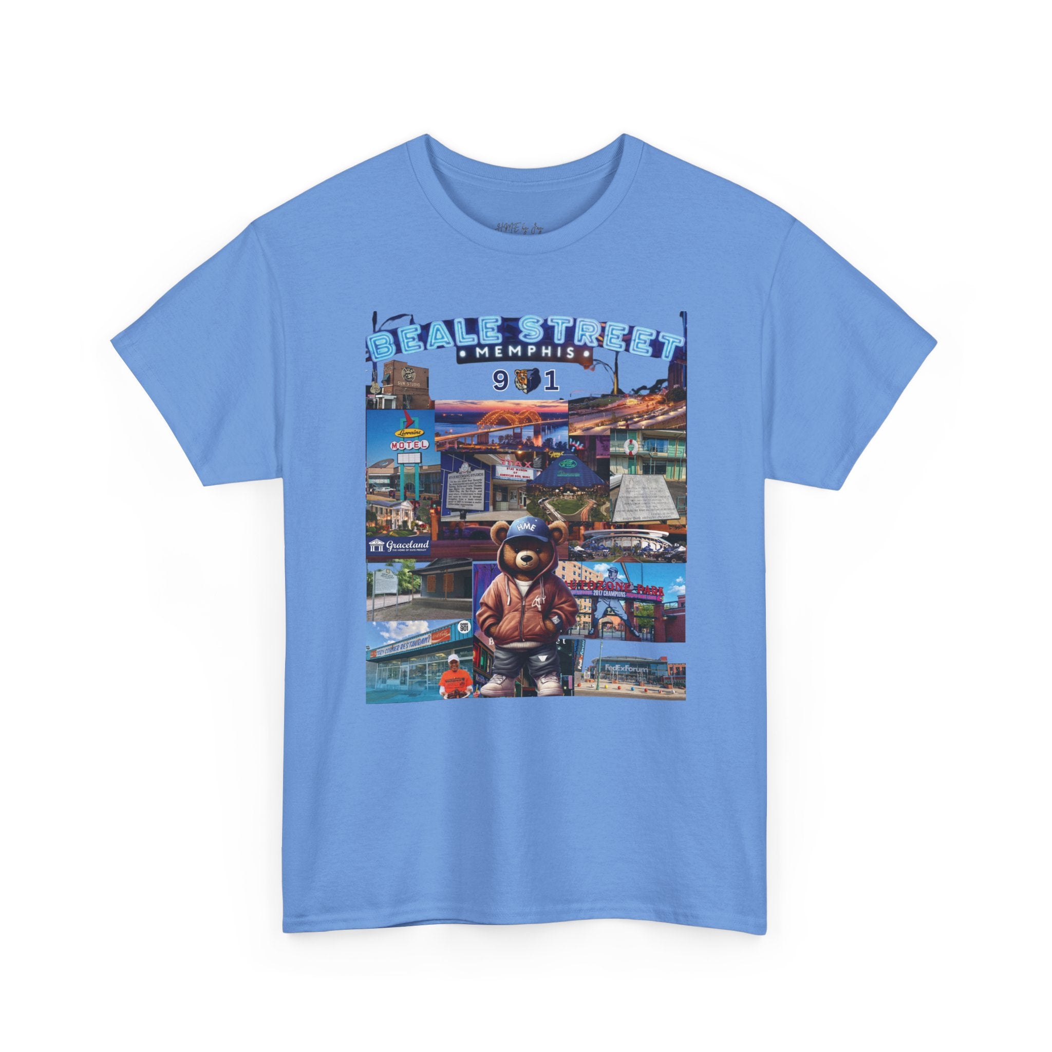 HME Rep Yo City (Memphis) Collection Unisex Heavy Cotton Tee