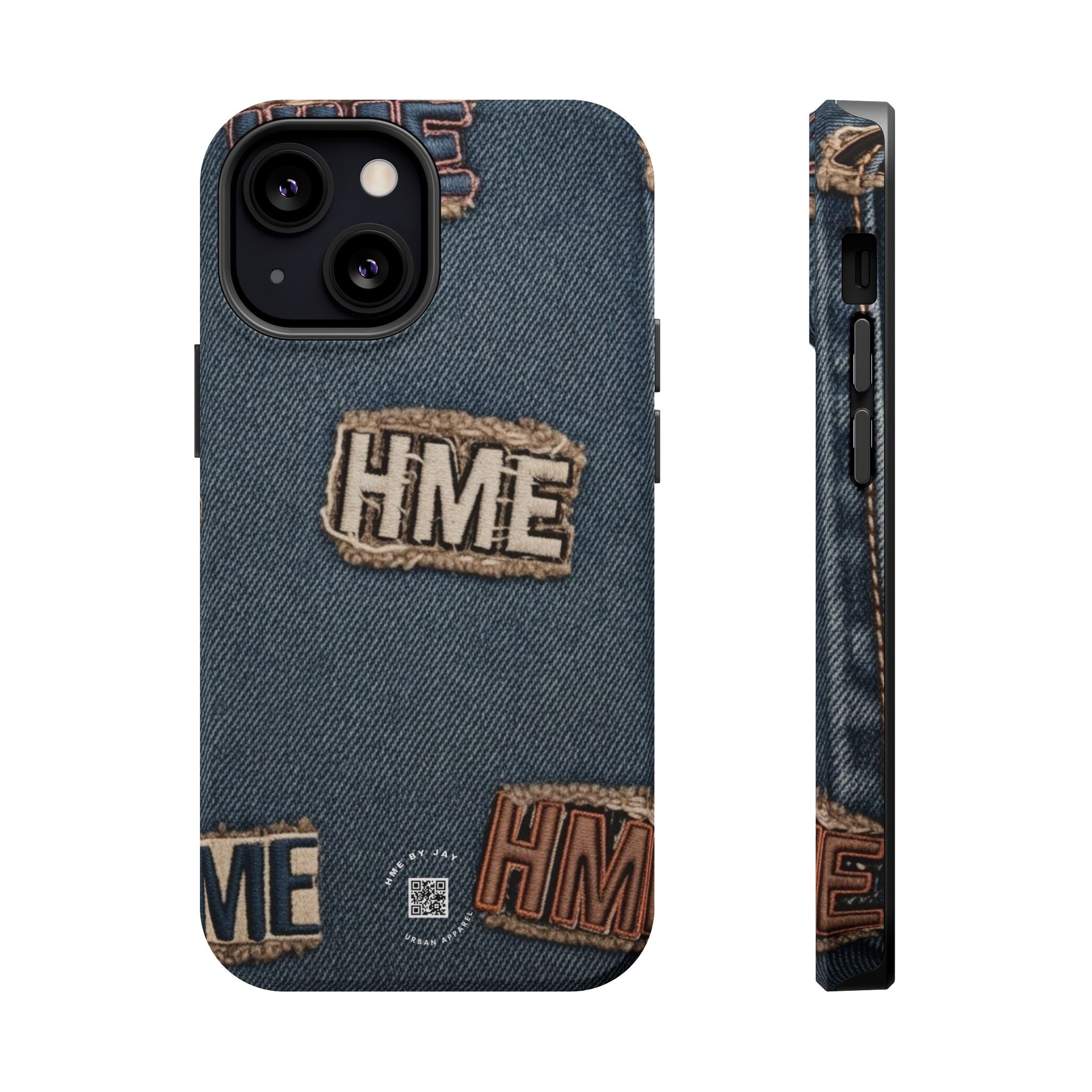 Denim HME Magnetic Impact-Resistant Case