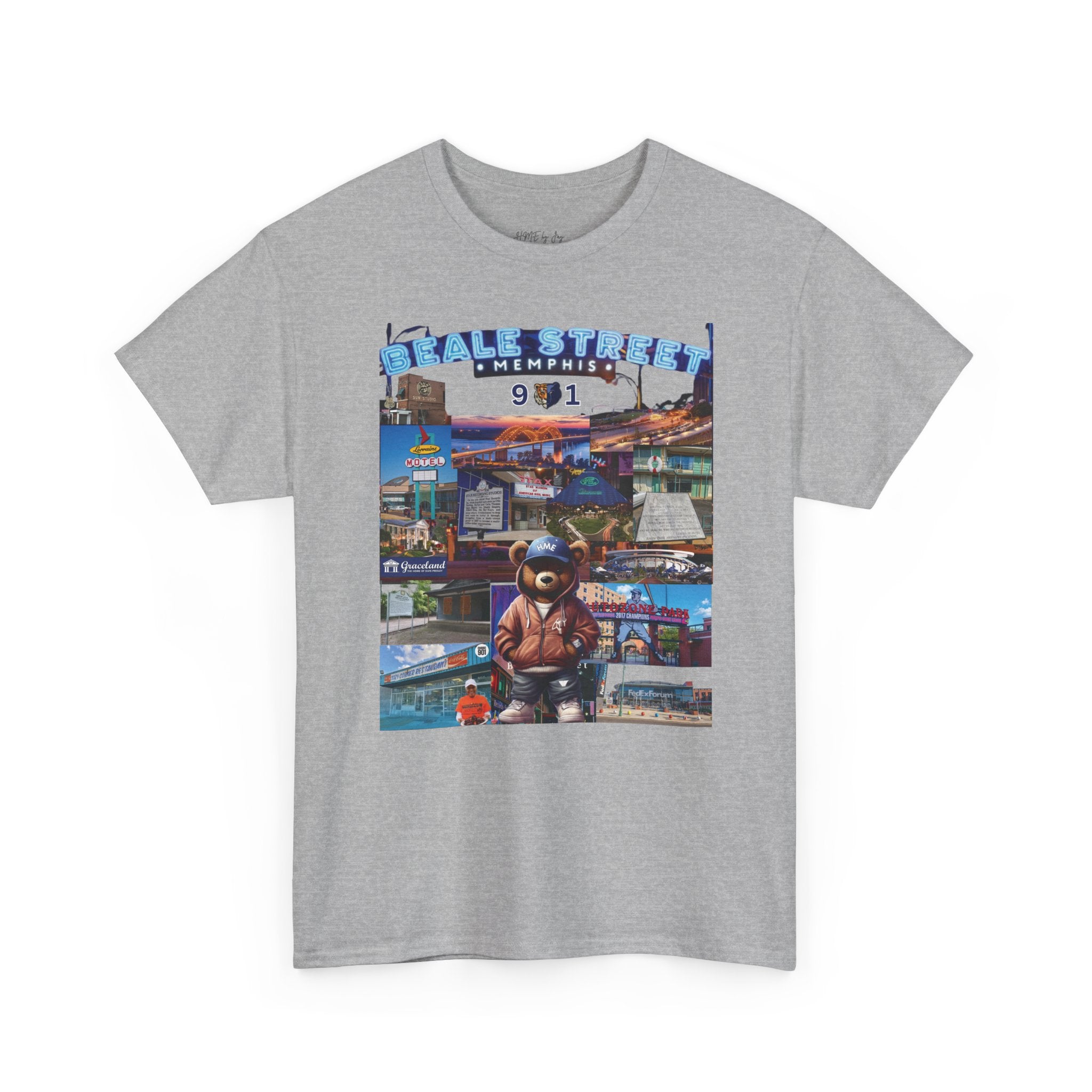 HME Rep Yo City (Memphis) Collection Unisex Heavy Cotton Tee