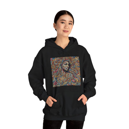 Hooded Sweatshirt - Ahnye’s Melanin Collection'Don't Let External Distractions Overshadow The Beauty Within' by HME