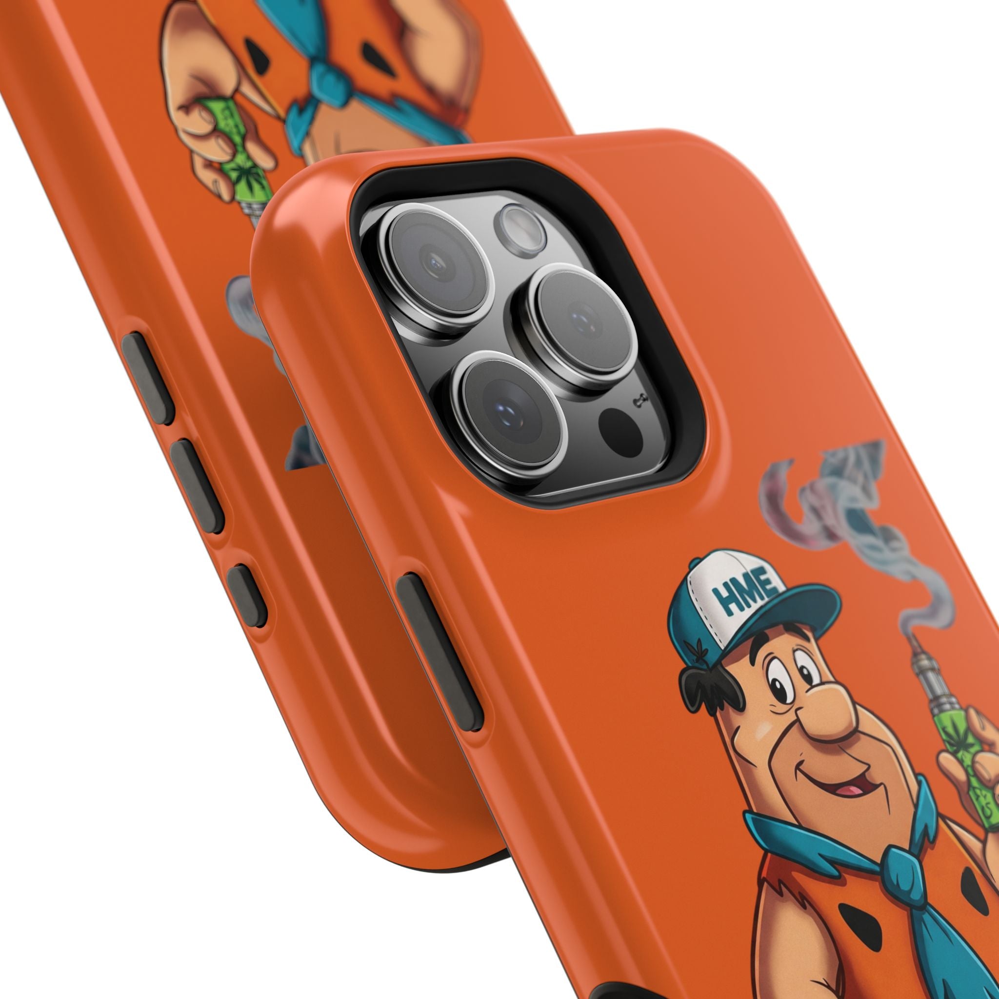 Phone Case - 420 Fred Flintstone with his THC Vape Pen Design
