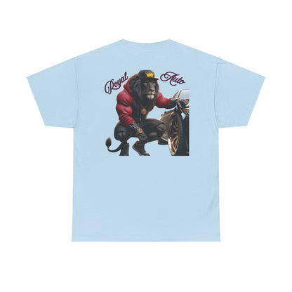 T-Shirt Royal Auto King of the Auto Body Shops Unisex Heavy Cotton Tee