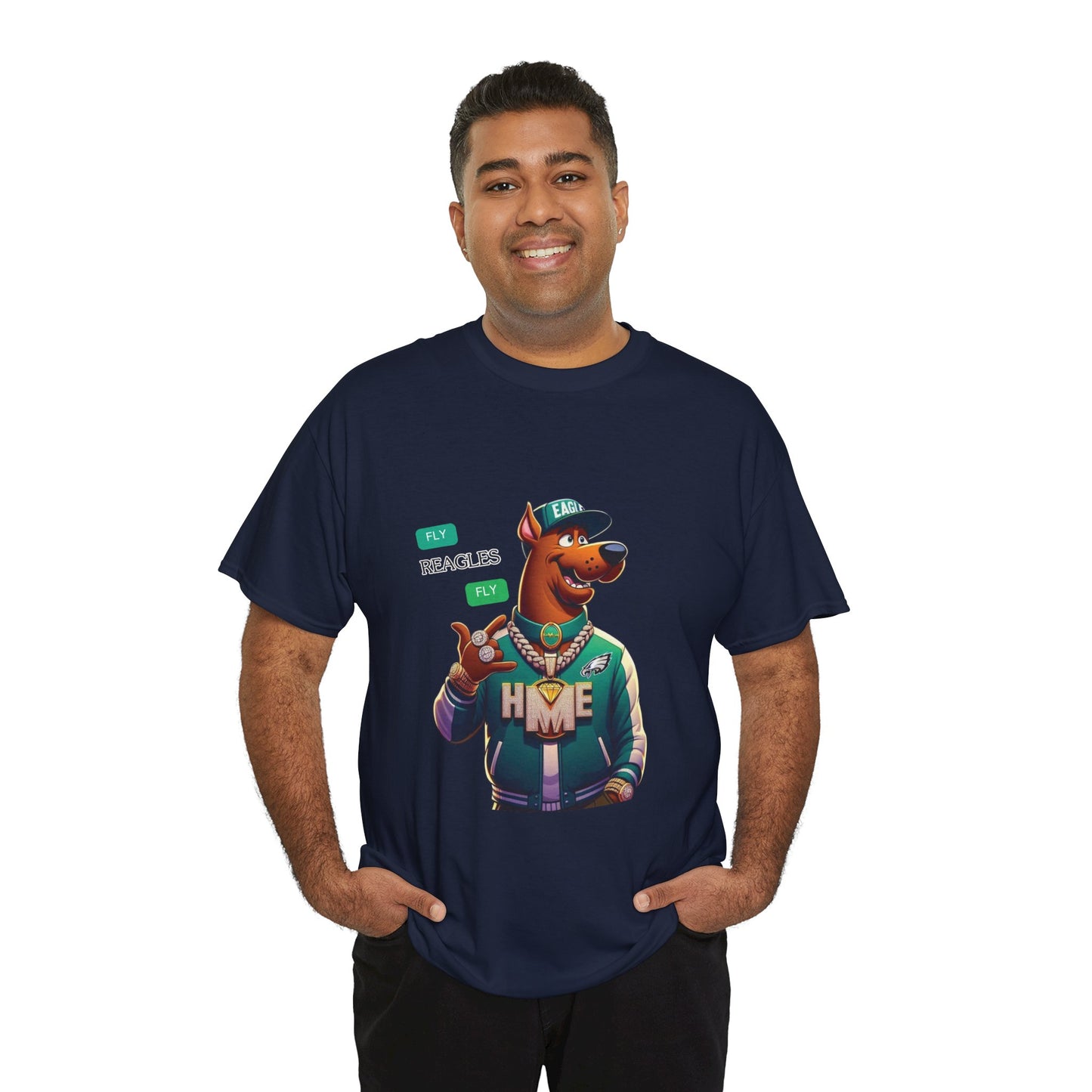 HME Scooby Doo Eagles Unisex Heavy Cotton Tee