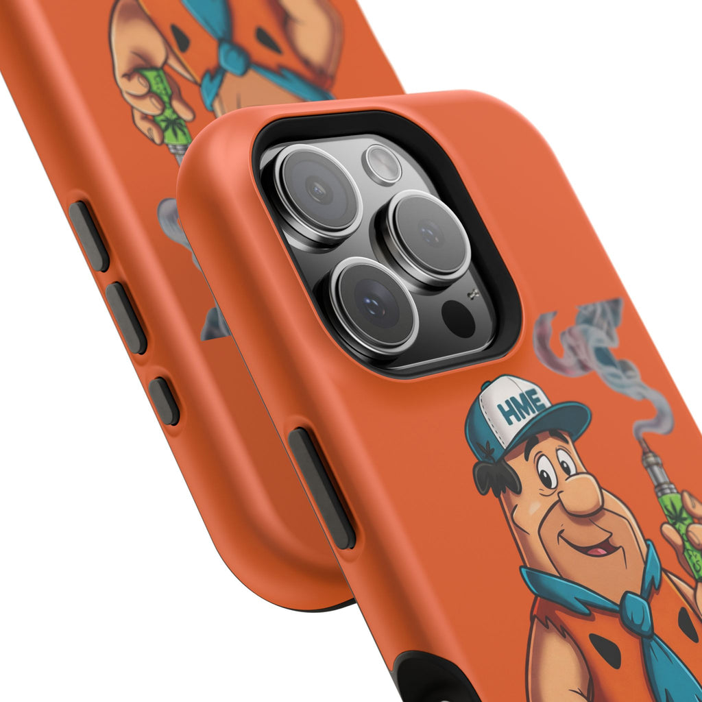 Phone Case - 420 Fred Flintstone with his THC Vape Pen Design