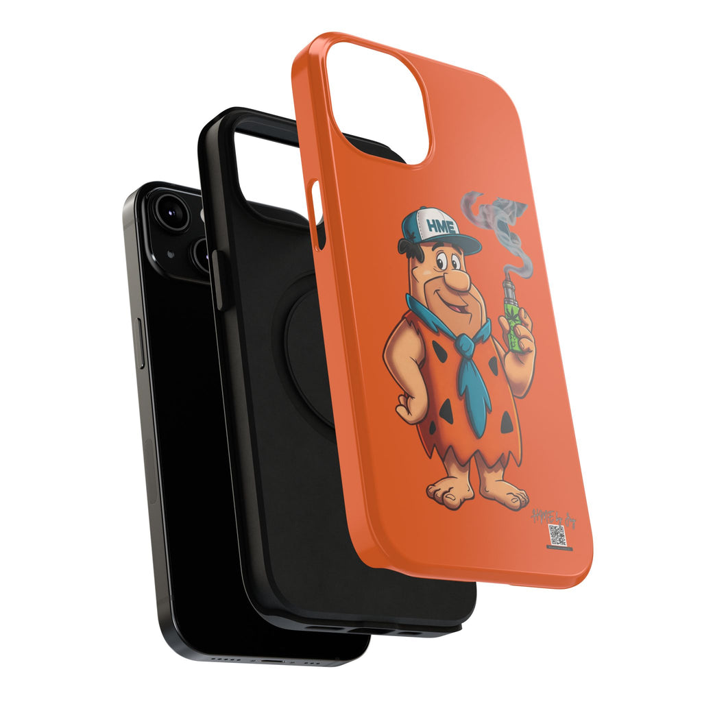 Phone Case - 420 Fred Flintstone with his THC Vape Pen Design