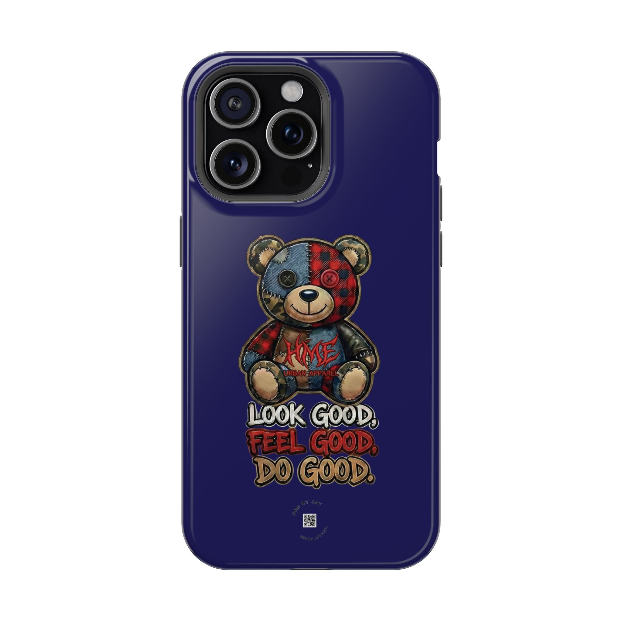 Phone Case — "Look Good, Feel Good, Do Good" Teddy Magnetic Impact-Resistant Case