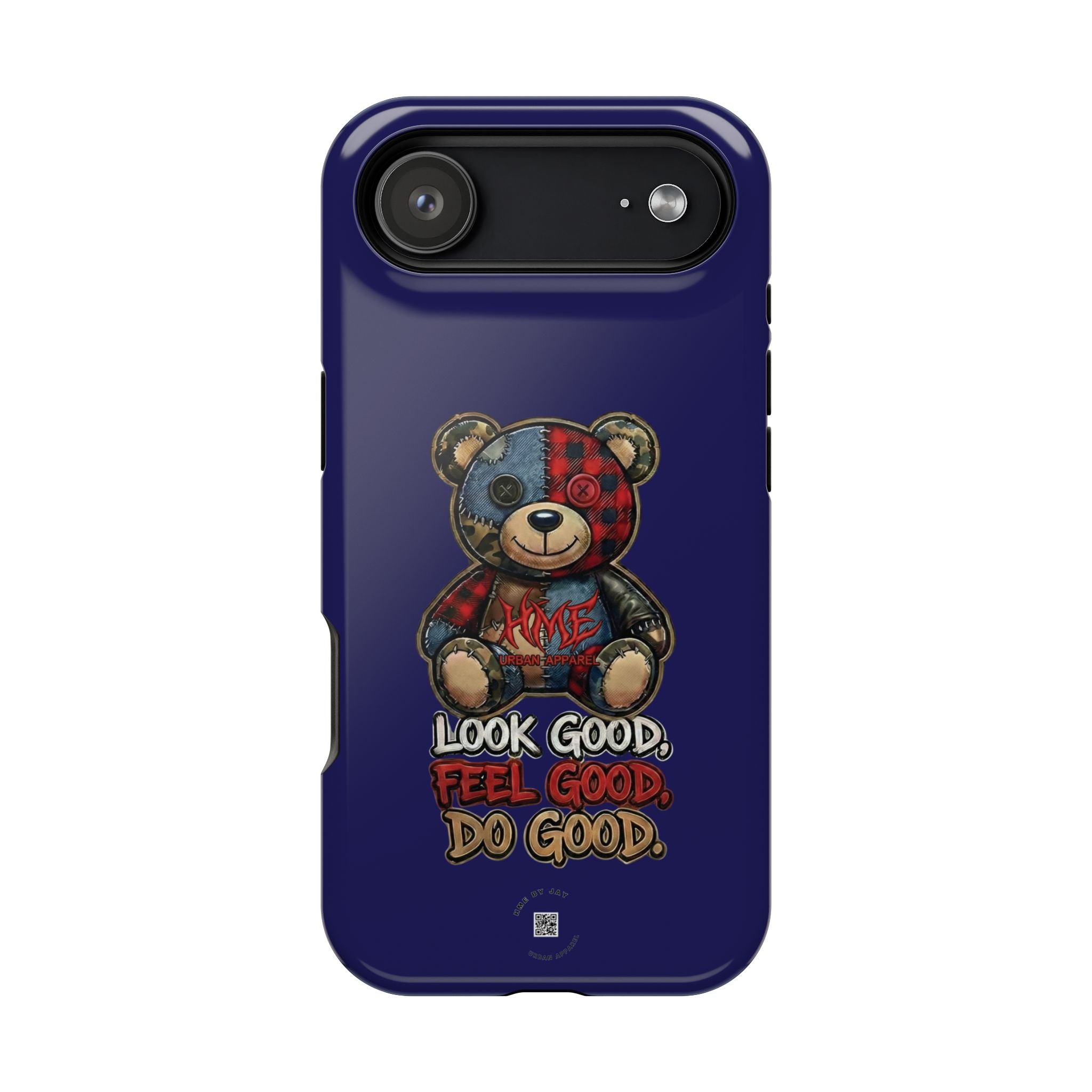 Phone Case — "Look Good, Feel Good, Do Good" Teddy Magnetic Impact-Resistant Case