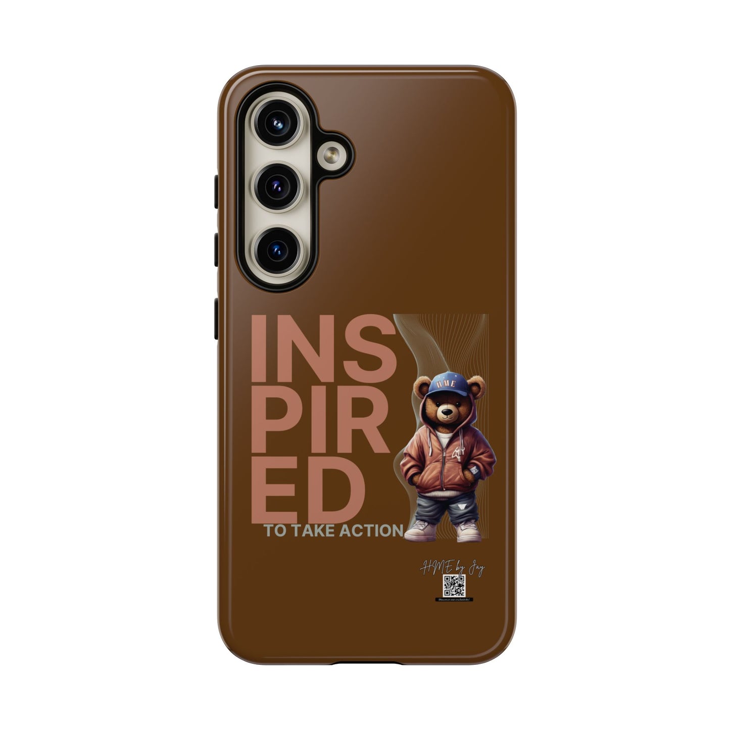 Phone Case - HME Bear Logo, Inspired to take action