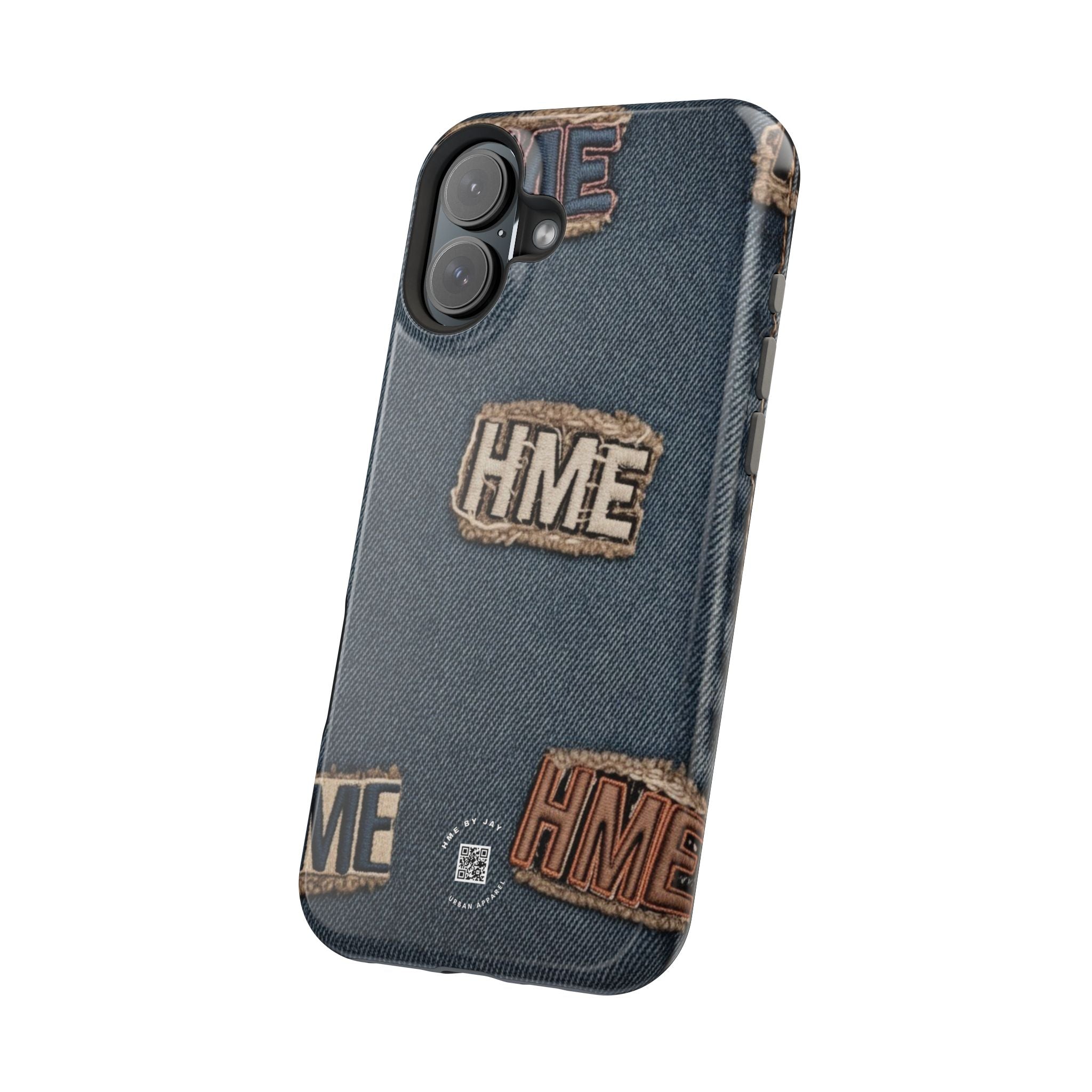 Denim HME Magnetic Impact-Resistant Case
