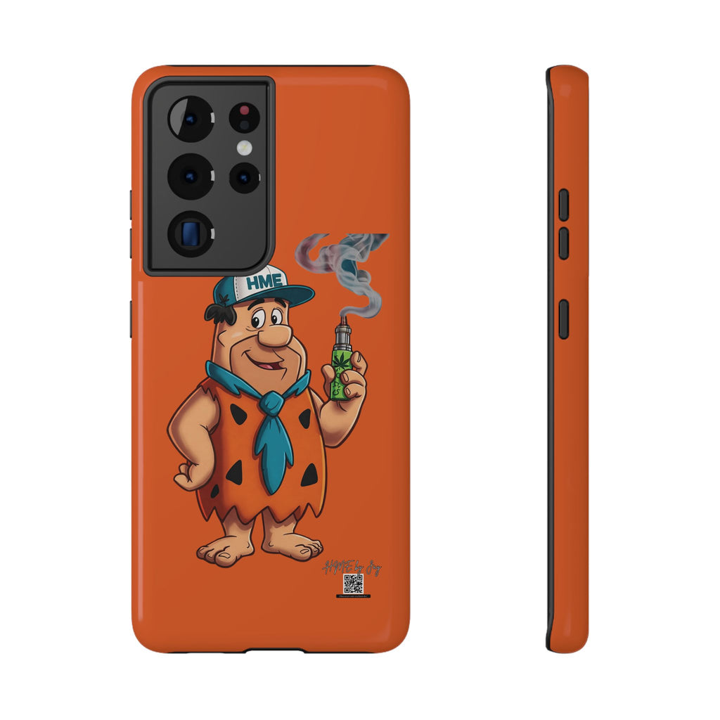 Phone Case - 420 Fred Flintstone with his THC Vape Pen Design