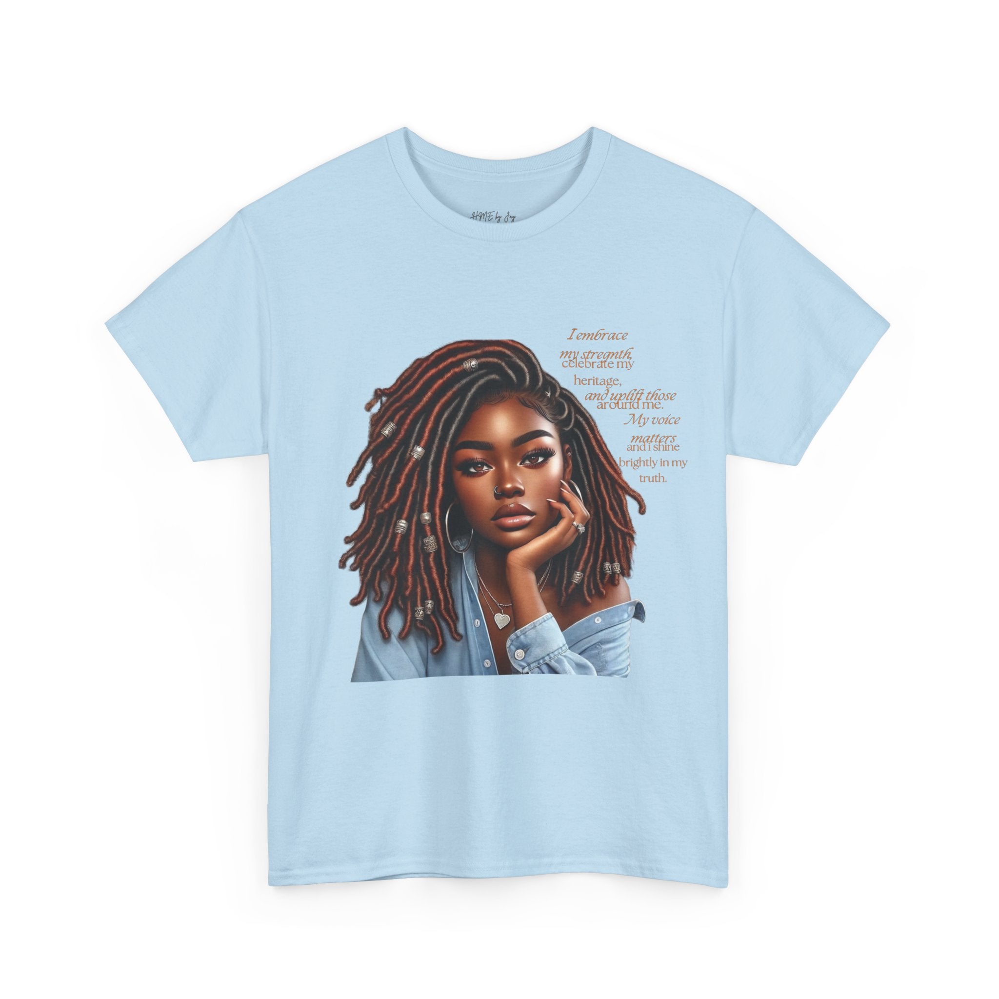 The Melanin Collection Unisex Heavy Cotton Tee