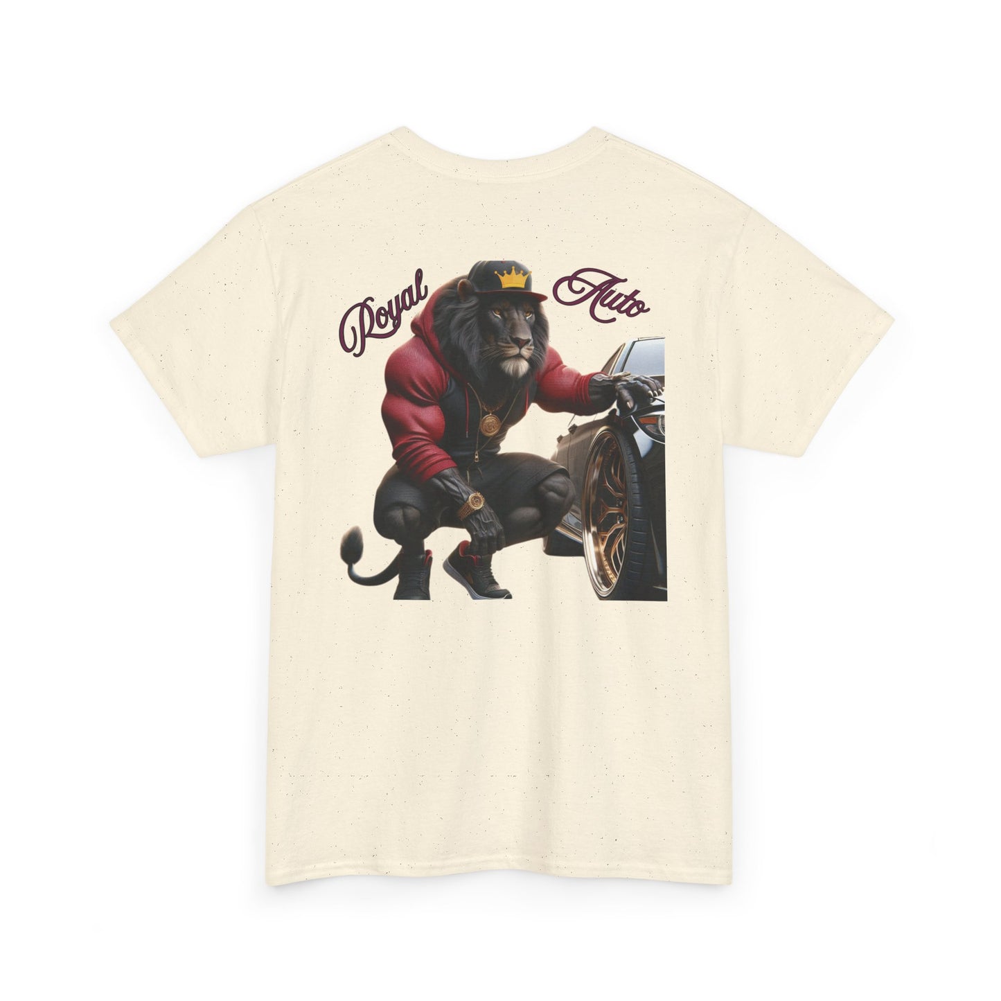 T-Shirt Royal Auto King of the Auto Body Shops Unisex Heavy Cotton Tee